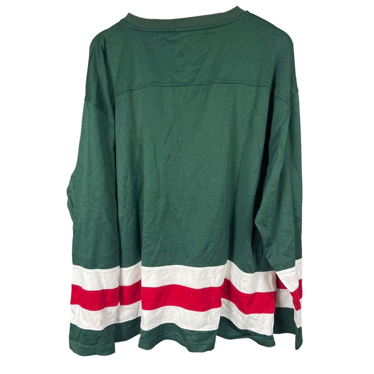 Minnesota Wild NHL NWT Long Sleeve Jersey Size 2XL Long Sleeve