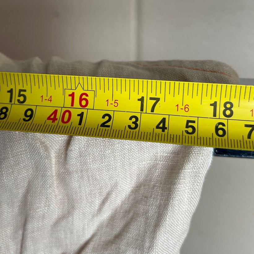 Le Phrase De La Baleine Size 10 Women Top Orange Linen