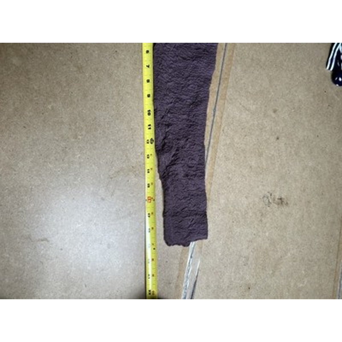 Natural Life Blouse Womens L Purple Square Neck Stretch Lightweight Long Sleeve