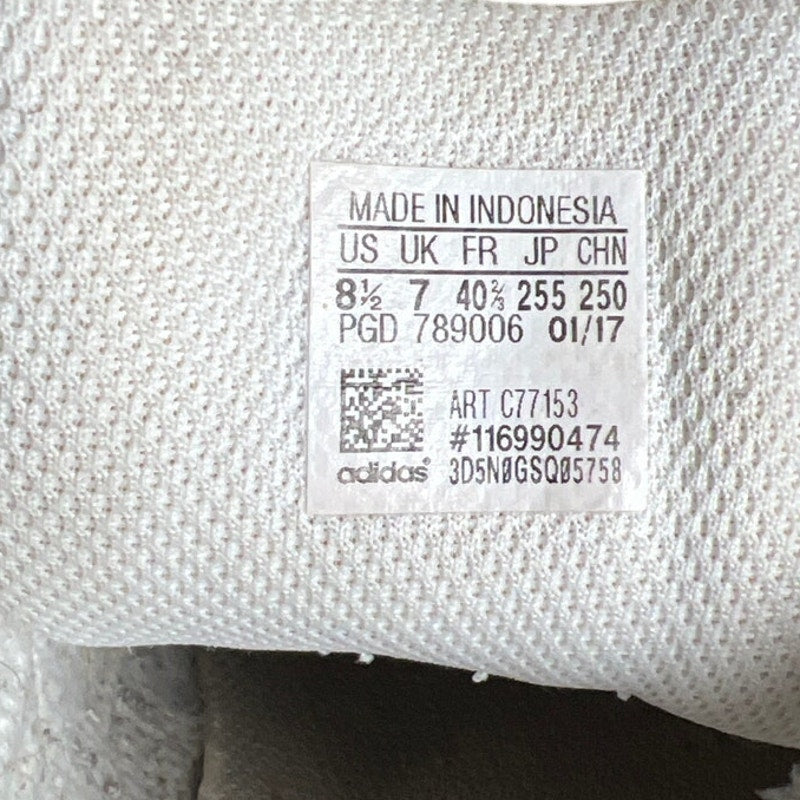 Adidas Superstars Laceless White Black Sneakers Size 8.5