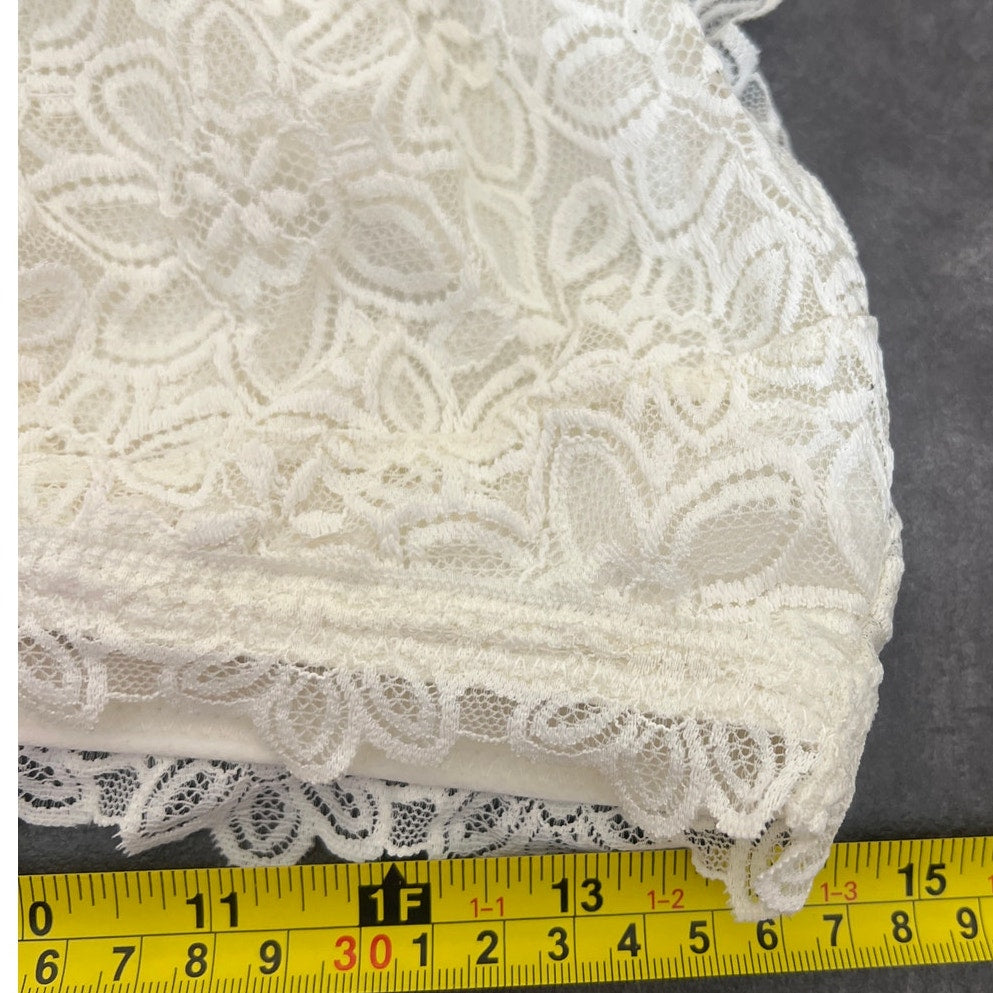 Aerie Lace Size XL Cream Bralette Adjustable T-back