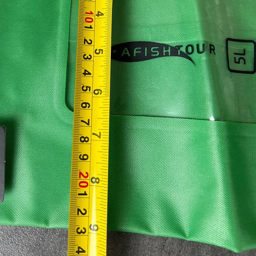 Afish Tour 5L NWT Water Proof Storage Green Bag