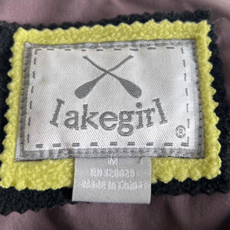 Lake Girl Windbreaker Full Zip Jacket Women's Size M