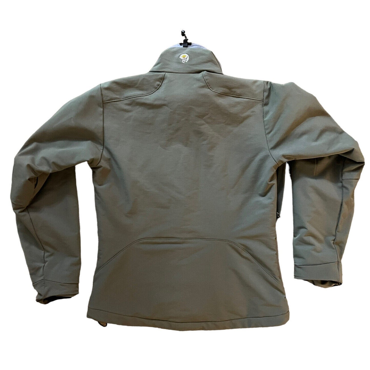 Womens MOUNTAIN HARDWEAR Green Full Zip Softshell Primaloft Insulated Jacket S