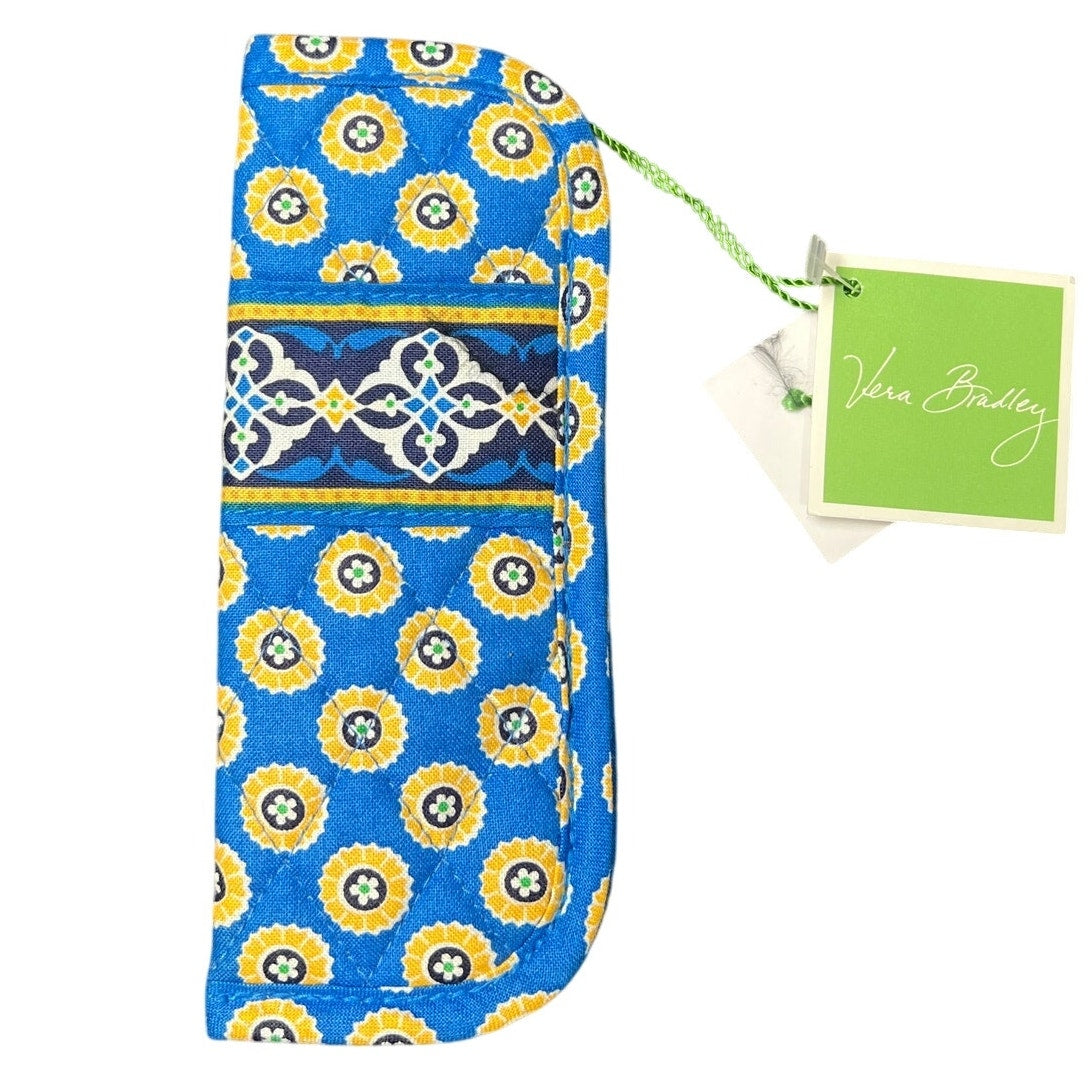 Vera Bradley NWT Reader Case Riviera Blue Floral Art