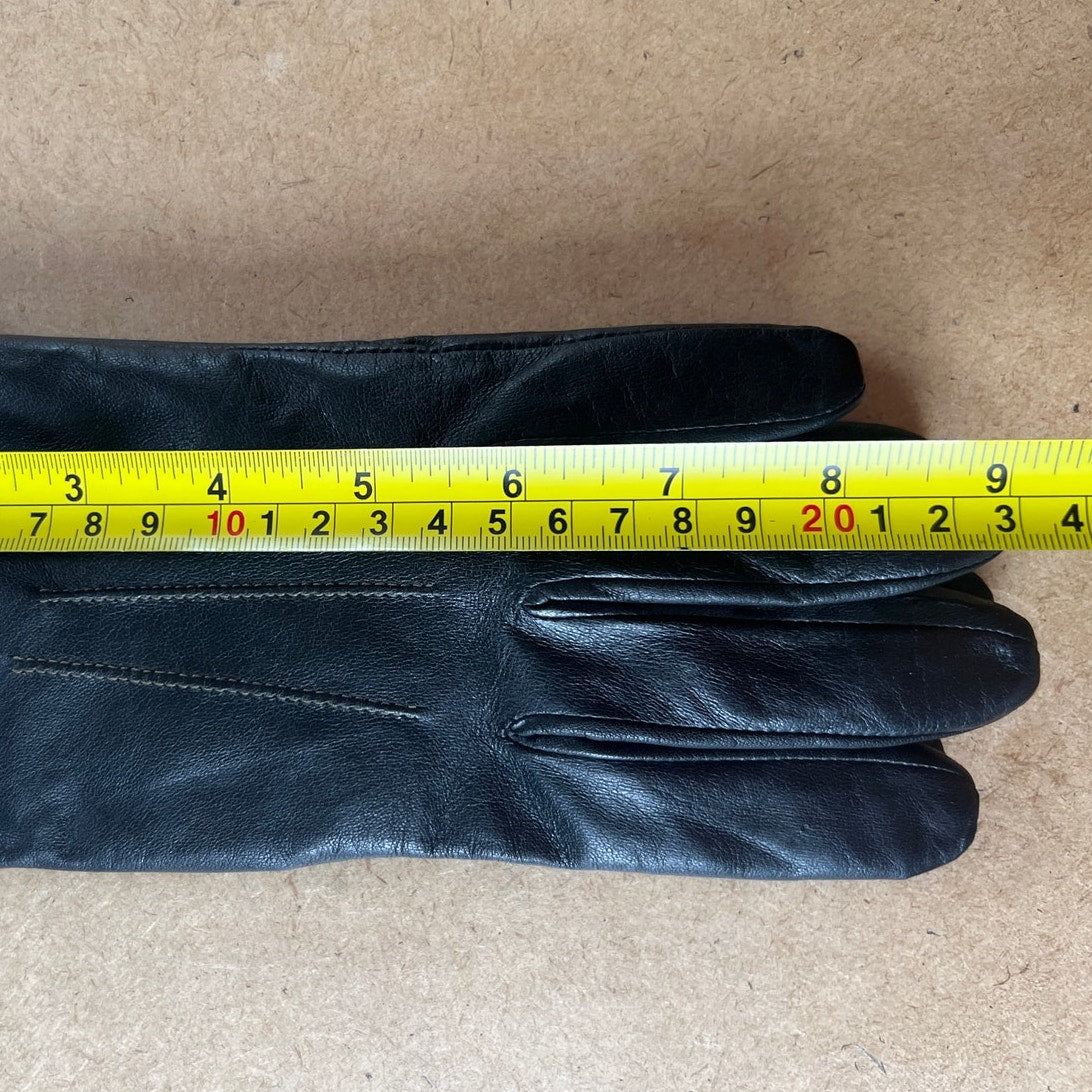 New Original British Army Officer Parade Uniform Black Leather Gloves Size 7.5