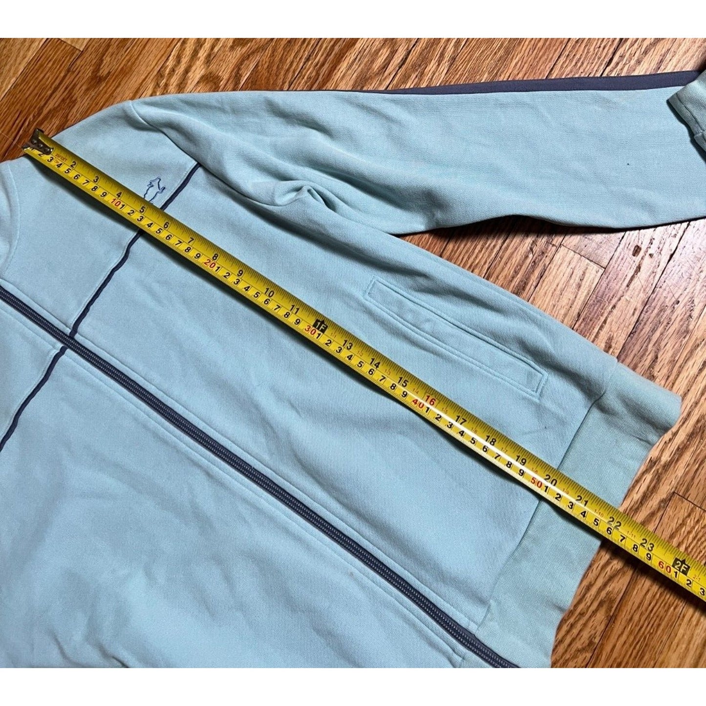 Horny Toad Women Blue Zip Up Jacket M