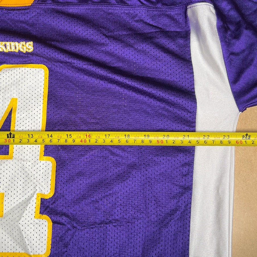 Vintage Brett Favre #4 Football Jersey Minnesota Vikings NFL Men XL