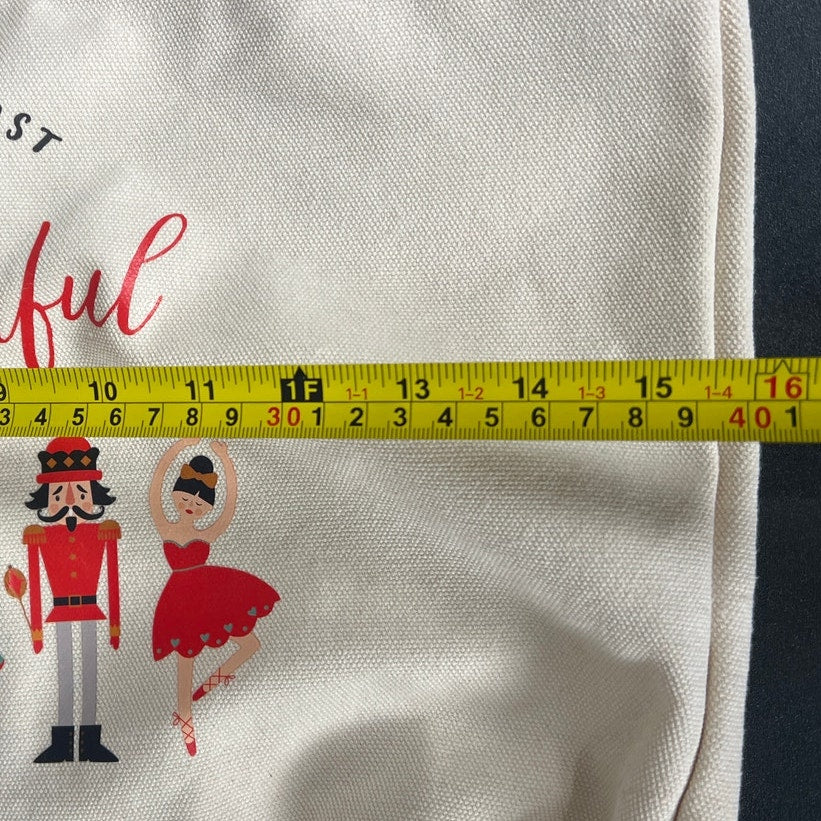 It's The Most Wonderful Time Of The Year Christmas White Tote Bag