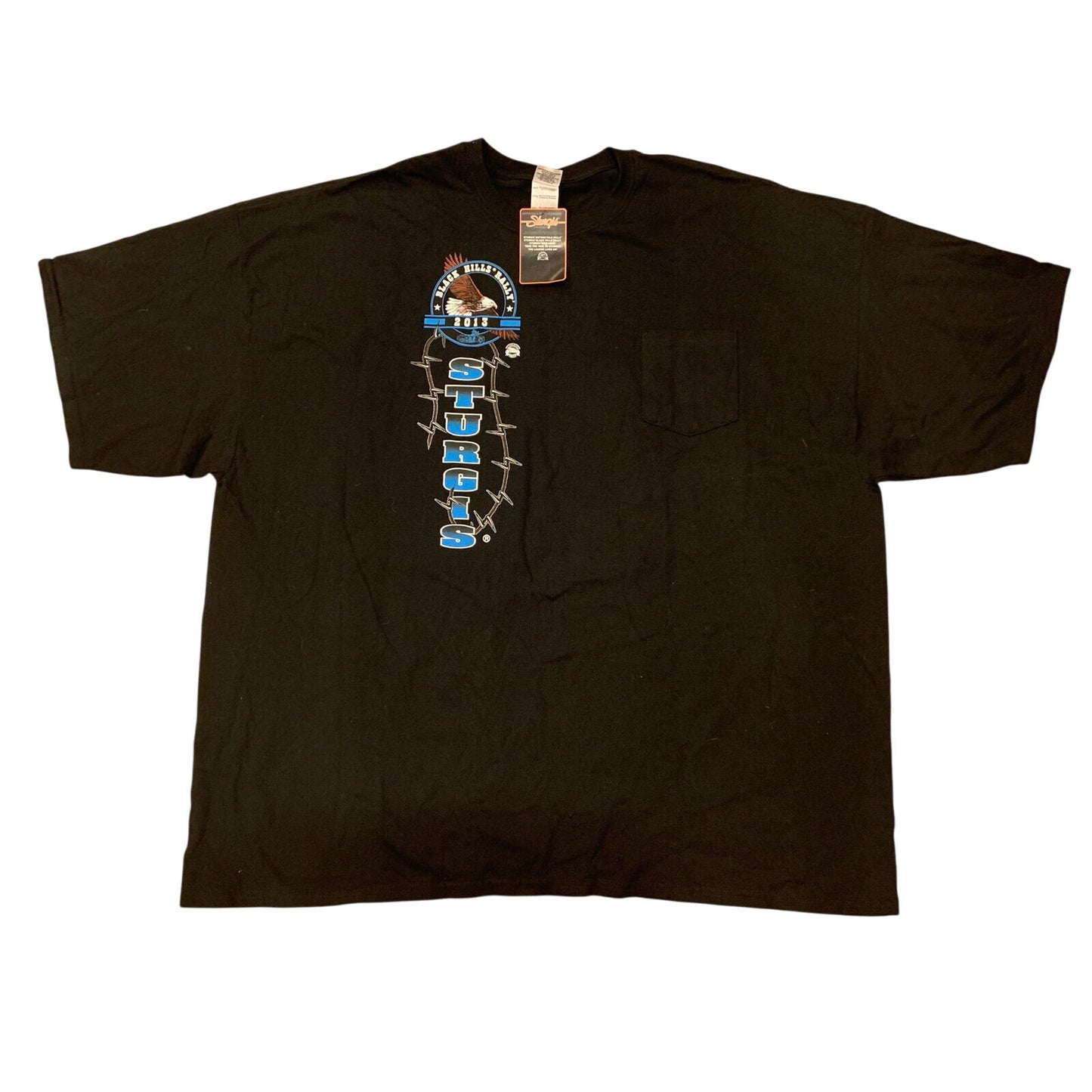 2013 Sturgis USA 73rd Annual Black Hills Rally T-Shirt South Dakota 5XL NWT
