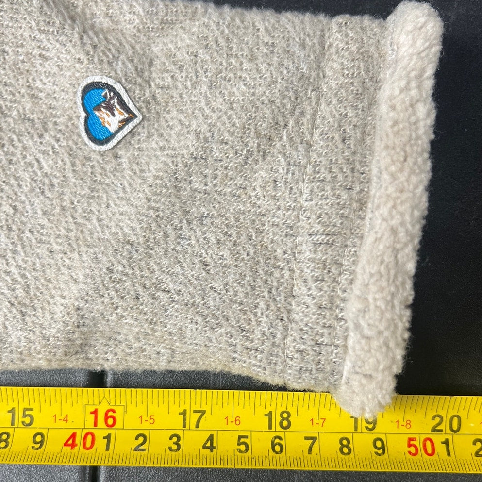 KUHL Women’s Gray Zip Pullover Fleece Sweater Long Sleeve Size M