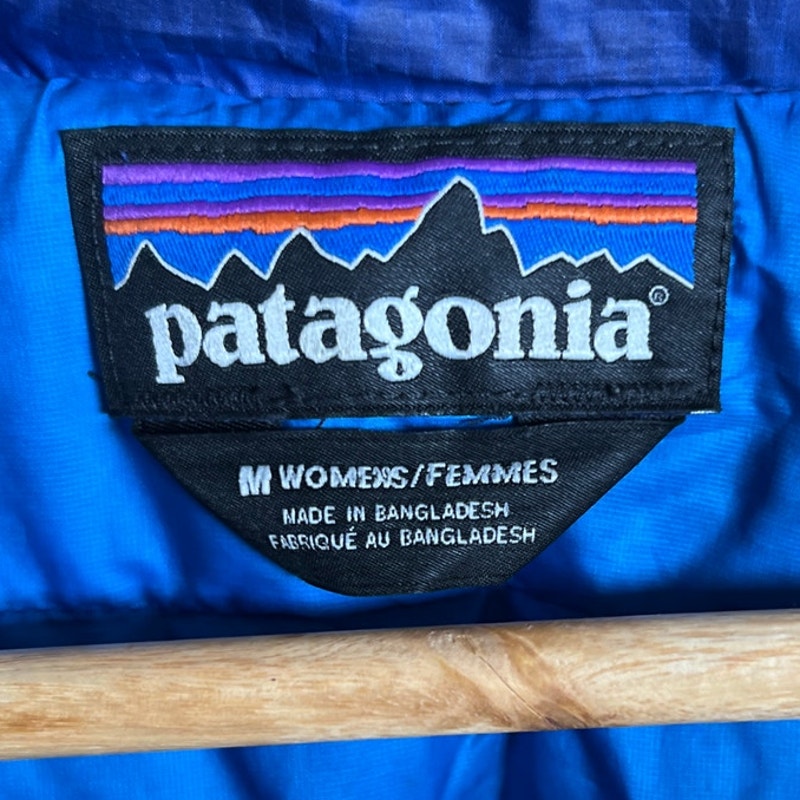 Patagonia Women's Size M Blue Nano Puff Jacket