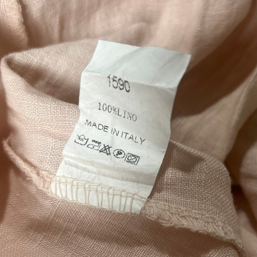 Made In Italy Pink Cami Jumpsuit Romper Cotton *Dimensions In Picture*