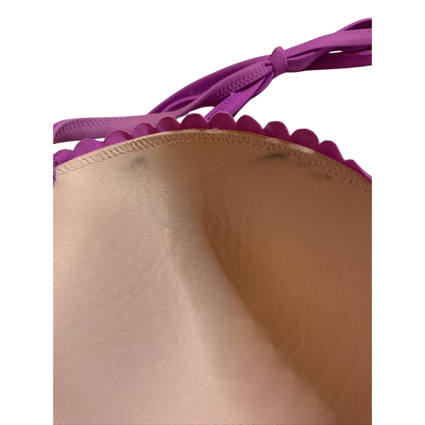 Victoria's Victoria Secret Purple Bikini Top Size 34D EUC
