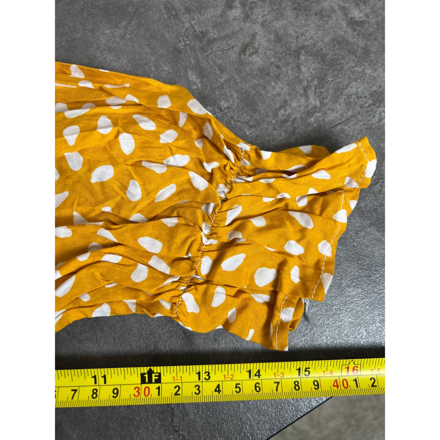 Royal Reese Women's Top 100% Polyester Pola Dot Dress *Dimensions In Pictures*