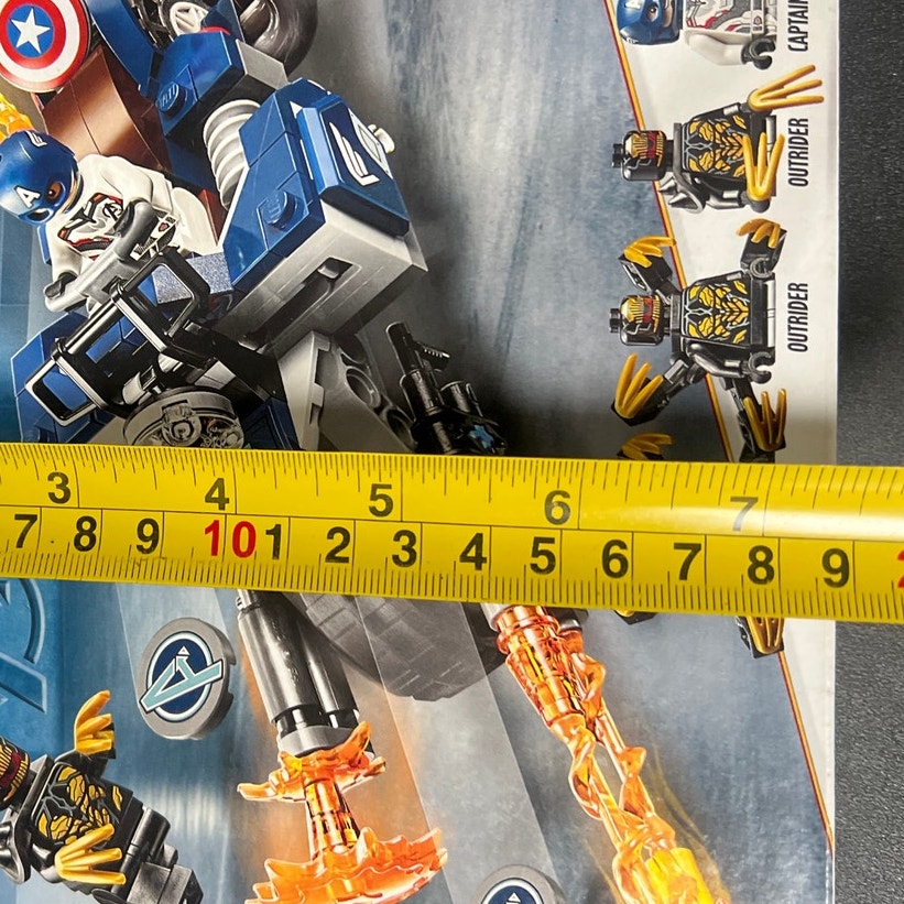 Lego Marvel Avengers Captain America Outriders Attack 76123 *SEALED*