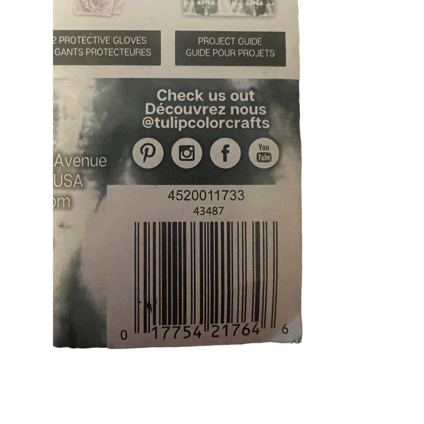 Tulip One-Step Tie Dye Kit 14 pcs Black GREAT GIFT NEW NWT