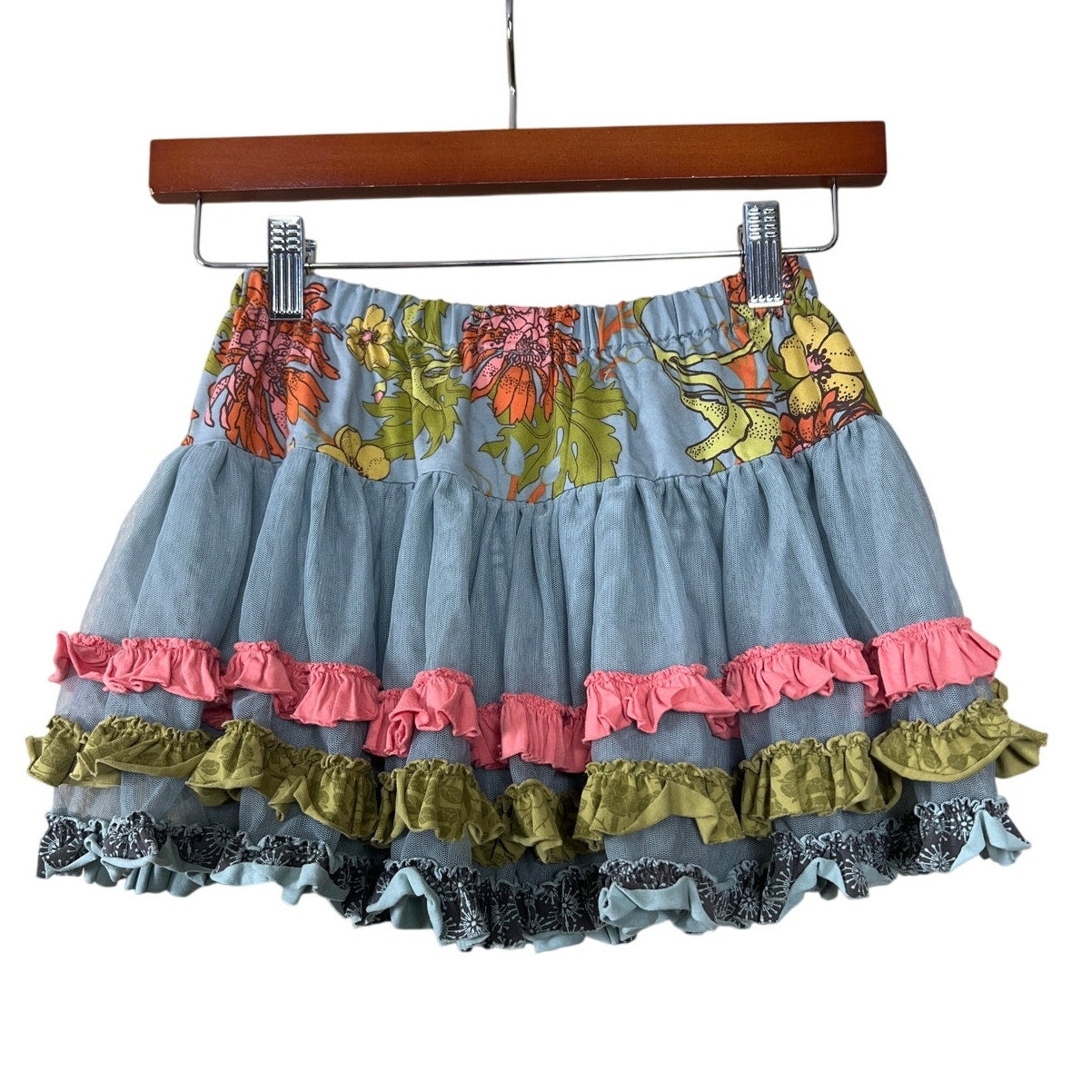Matilda Jane Girls Skirt Size 4 Field Trip Jesse Tutu Twirl Circle