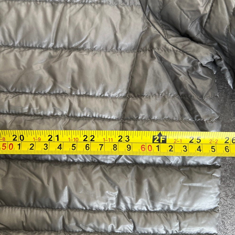 Patagonia 2XL Ultralight Down Silver 100% Nylon Jacket