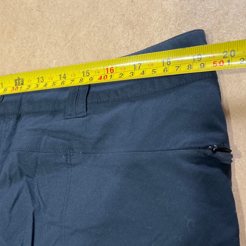 Eddie Bauer Adventure Skort Skirt Athletic Stretch Lined Women Size 16 Black