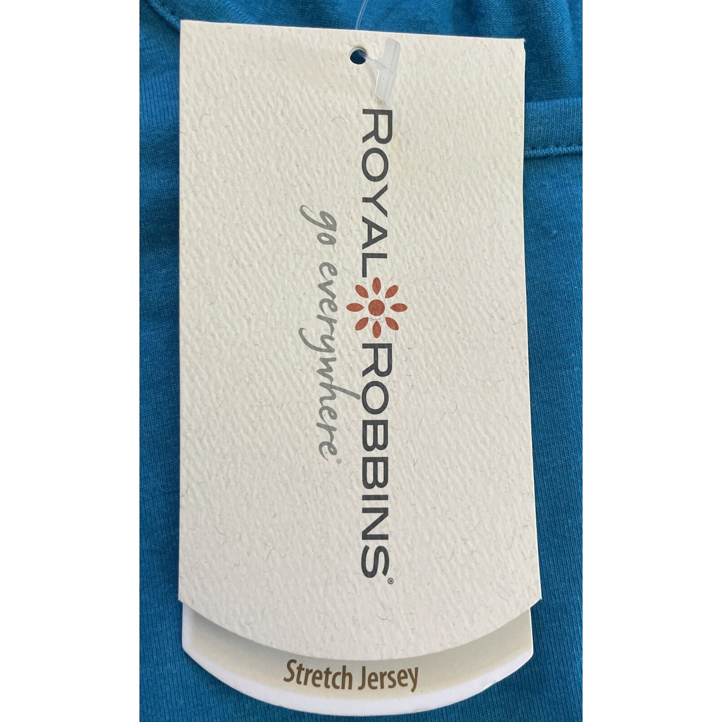 Royal Robbins Womens Essential Tank Top UPF Protection Blue Crystal Aqua S - NWT
