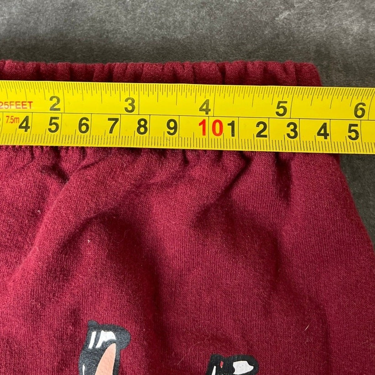 Betty Boop Youth 3XL 21 Red Graphic Sweatpants Unisex