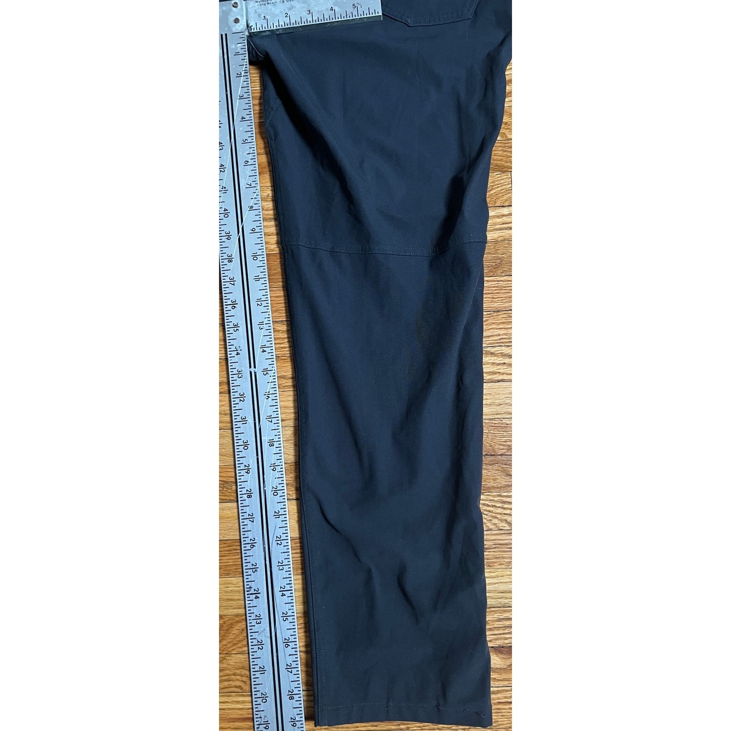 Lululemon Men Straight Black Dress Pants *Dimension In Pictures*
