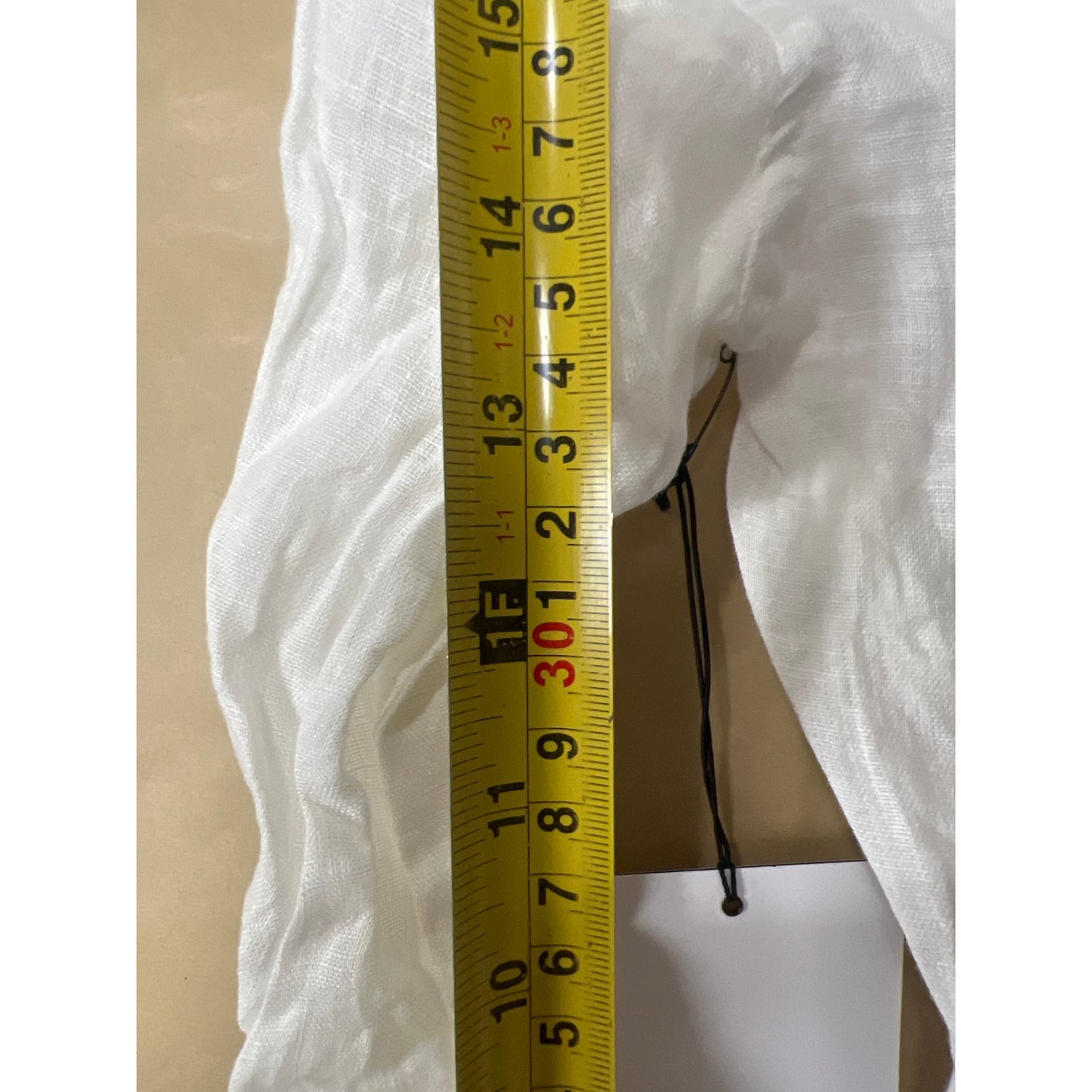 Bella Dahl Los Angeles NWT White Linen Top Button Down XS