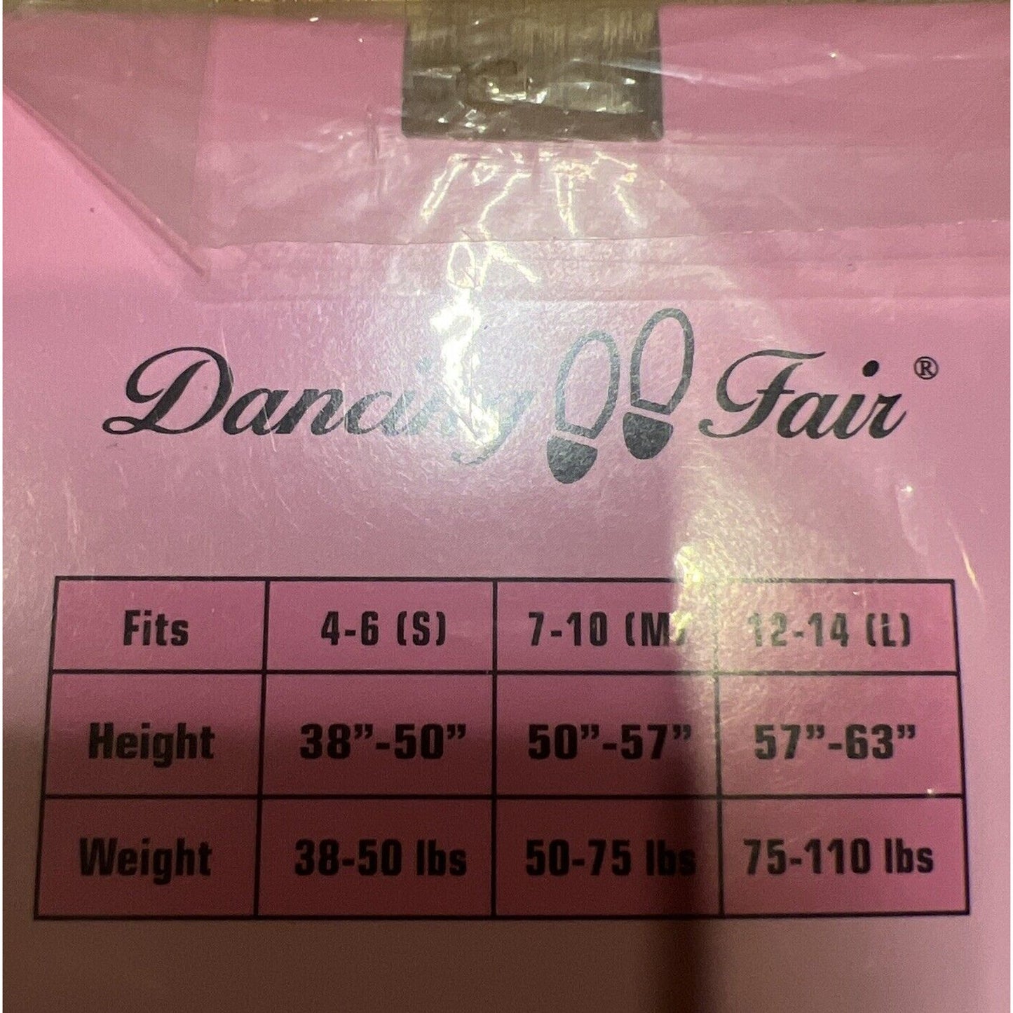 NEW Dancing Fair sz S Children's Ultimate Performance Tights Style 800 Lt Suntan
