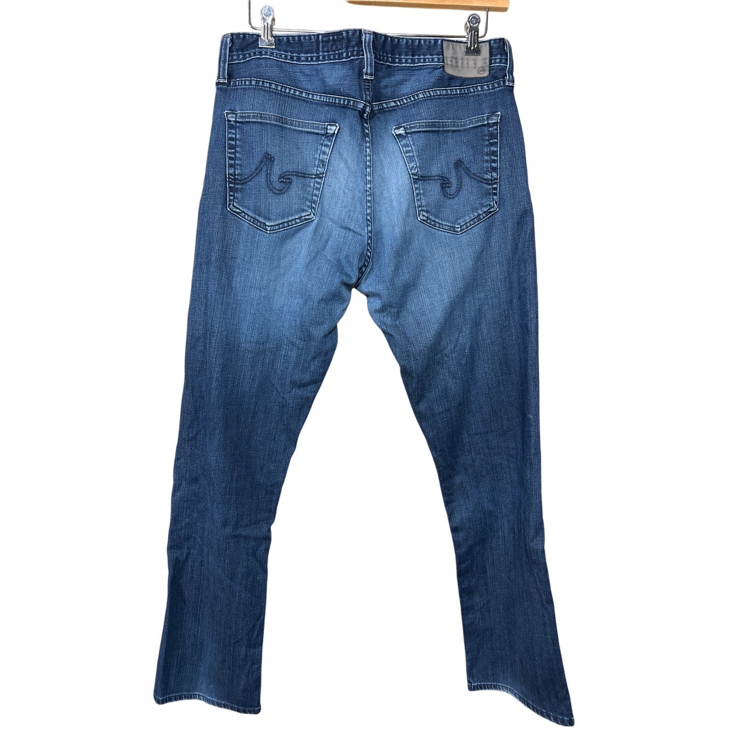 Adriano Goldschmeid The Ives Modern Athletic 34 x 32 Slim Straight Leg Men's