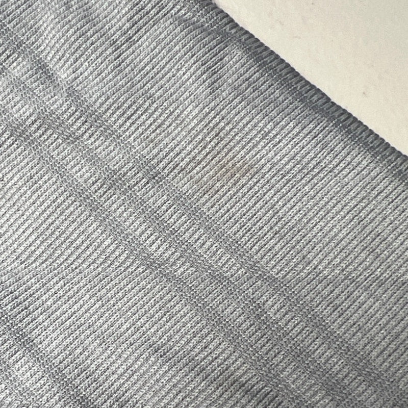 Lululemon Gray Striped Short Sleeve Athletic Shirt Men's *Dimensions In Pictures*