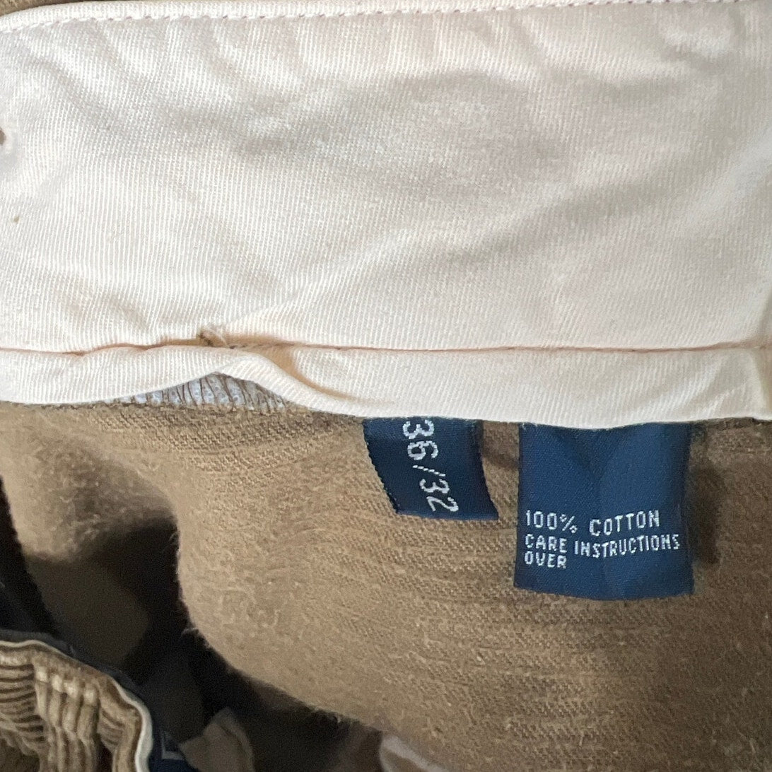 90s Polo Ralph Lauren Andrew Corduroy Brown Pants Men’s 36x32