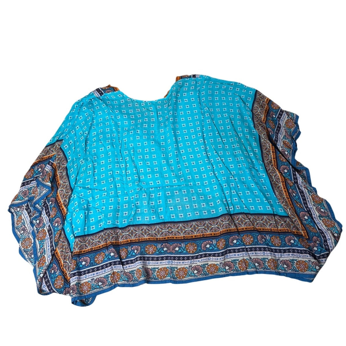 Sundance Butterfly Boho Mandala Flowy Blouse Size XL