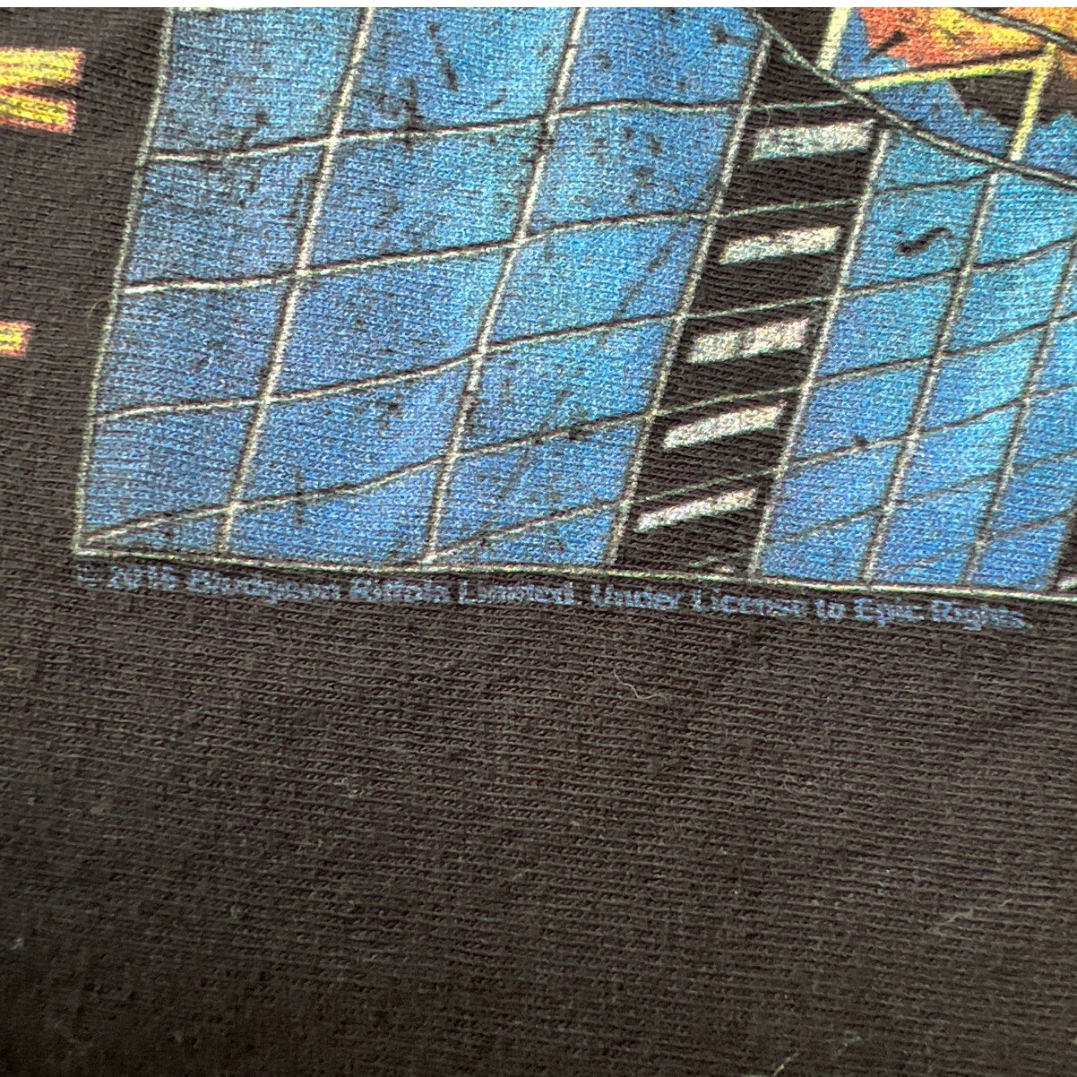 2016 Def Leopard Pyromonia Graphic Band Modern T-shirt Large