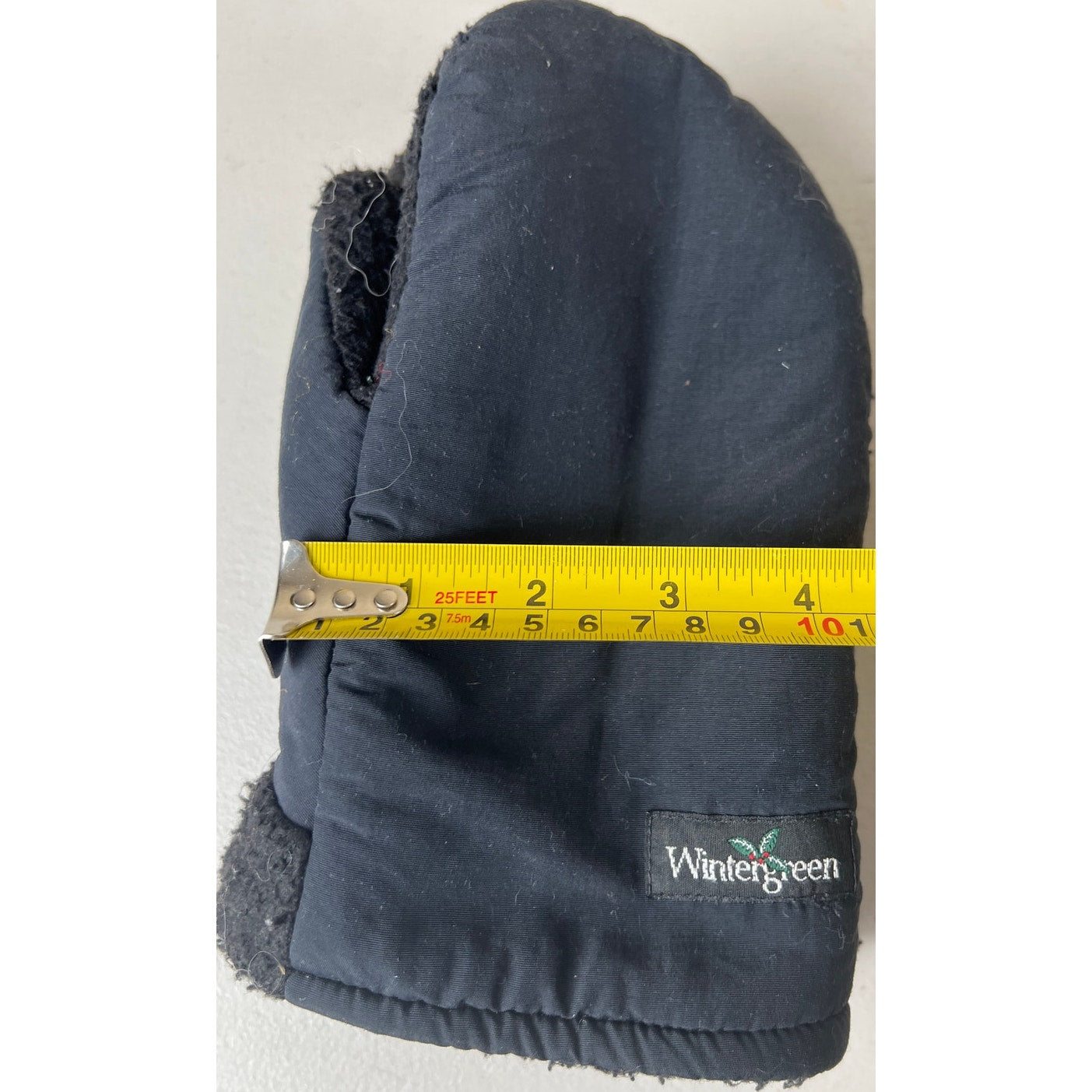 Wintergreen Black Warm Mitten Insert Size XS