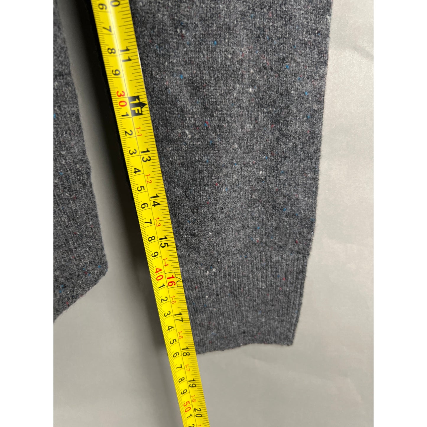 J. Crew NWT Pullover Gray Men's Sweater Merino Wool Size Large