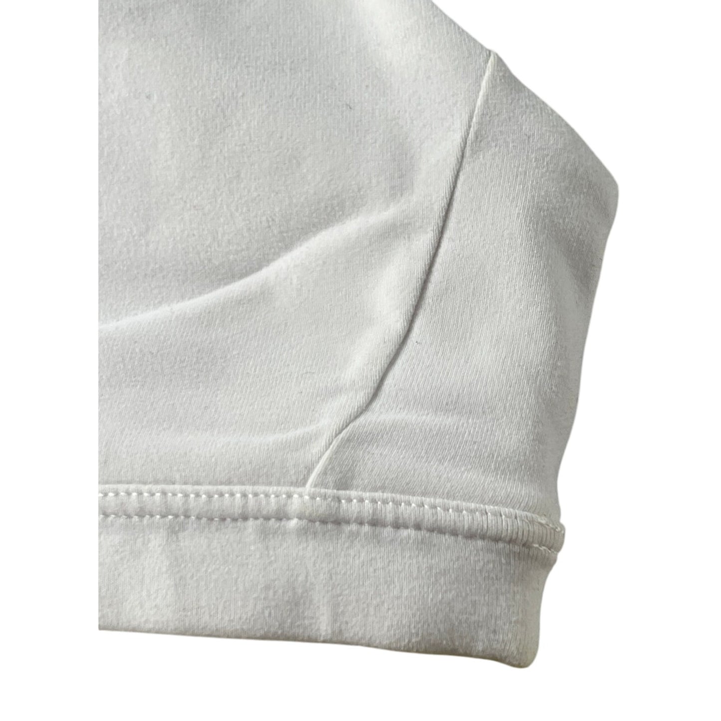 Athleta Girl M 8-10 Cloud Racerback Bra White