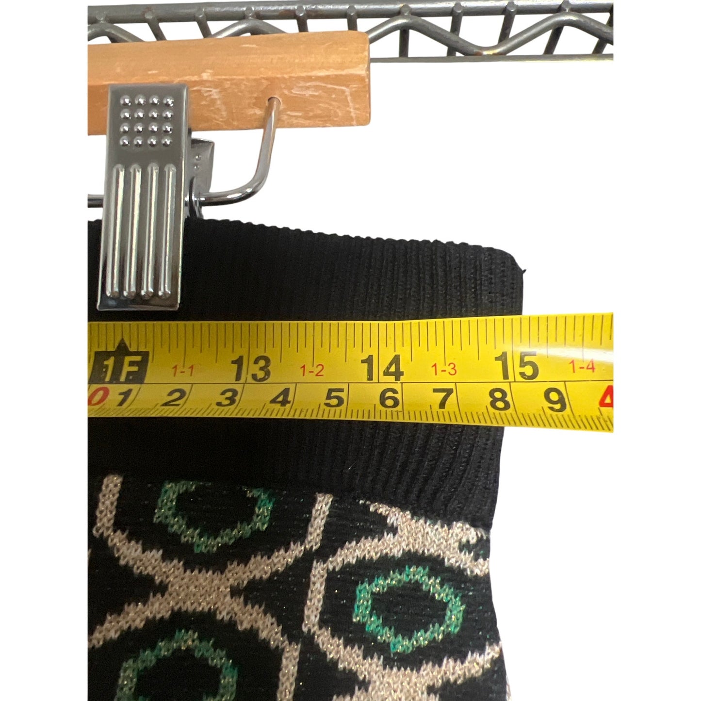 Louie Lucie Large Cardigan Blue Gold Button Up Cotton Blend 2 piece set