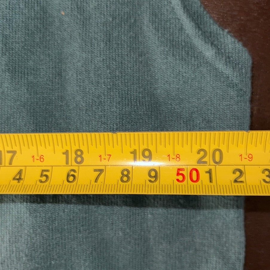 Green Unbranded Boho Bleach Art Print Long Dress Synched Back