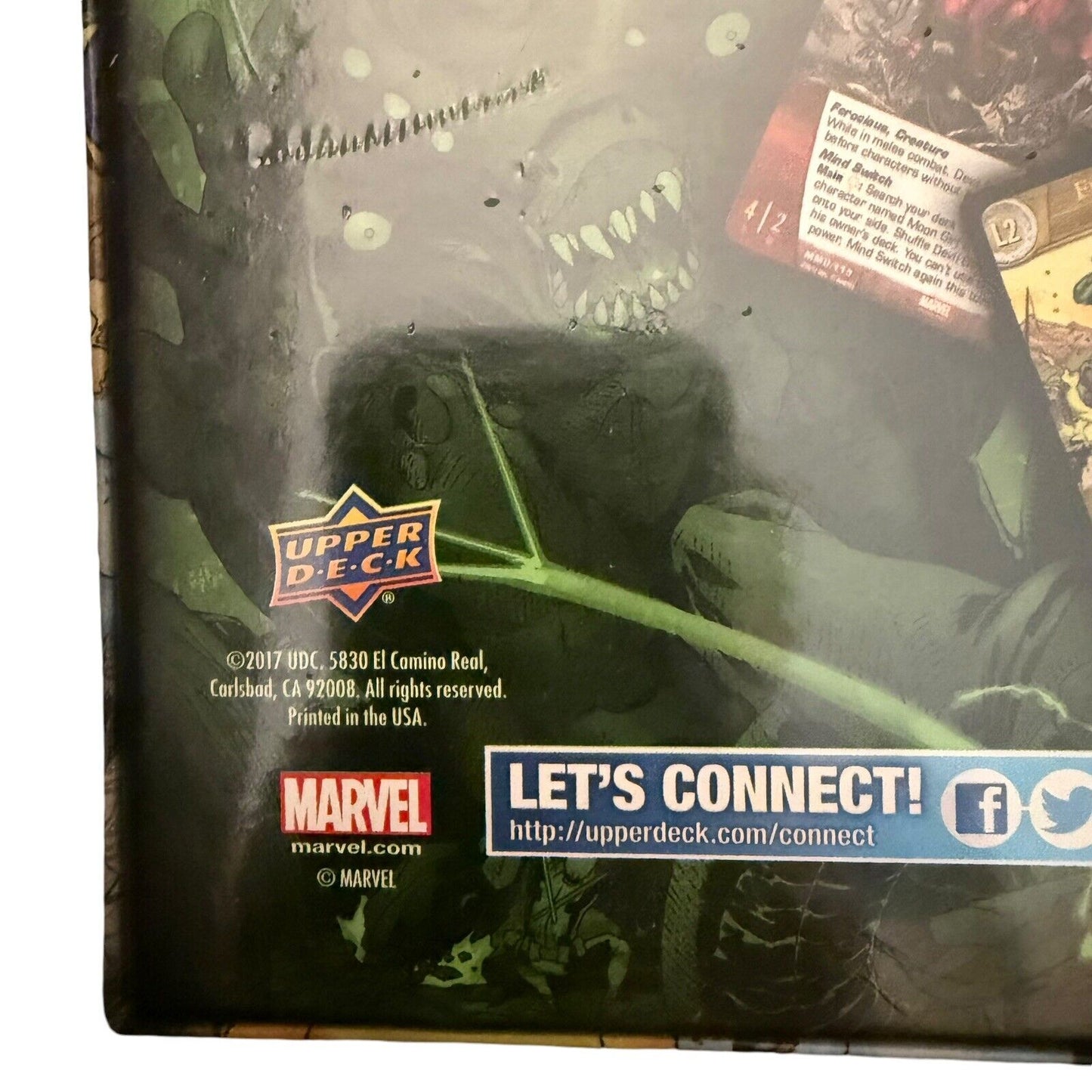 2017 Upper Deck VS System 2PCG Marvel Monsters Unleashed! 400 Card Game Set NEW!