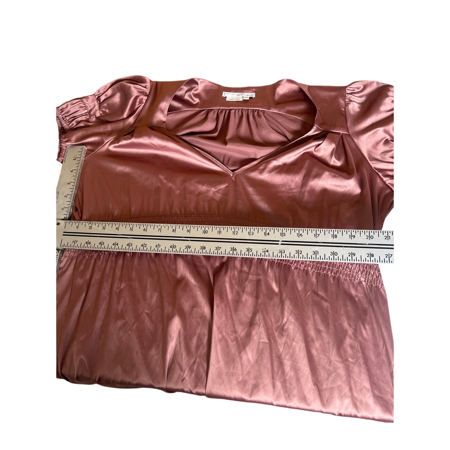 To The Max Women long Rose Pink Dress Size Large