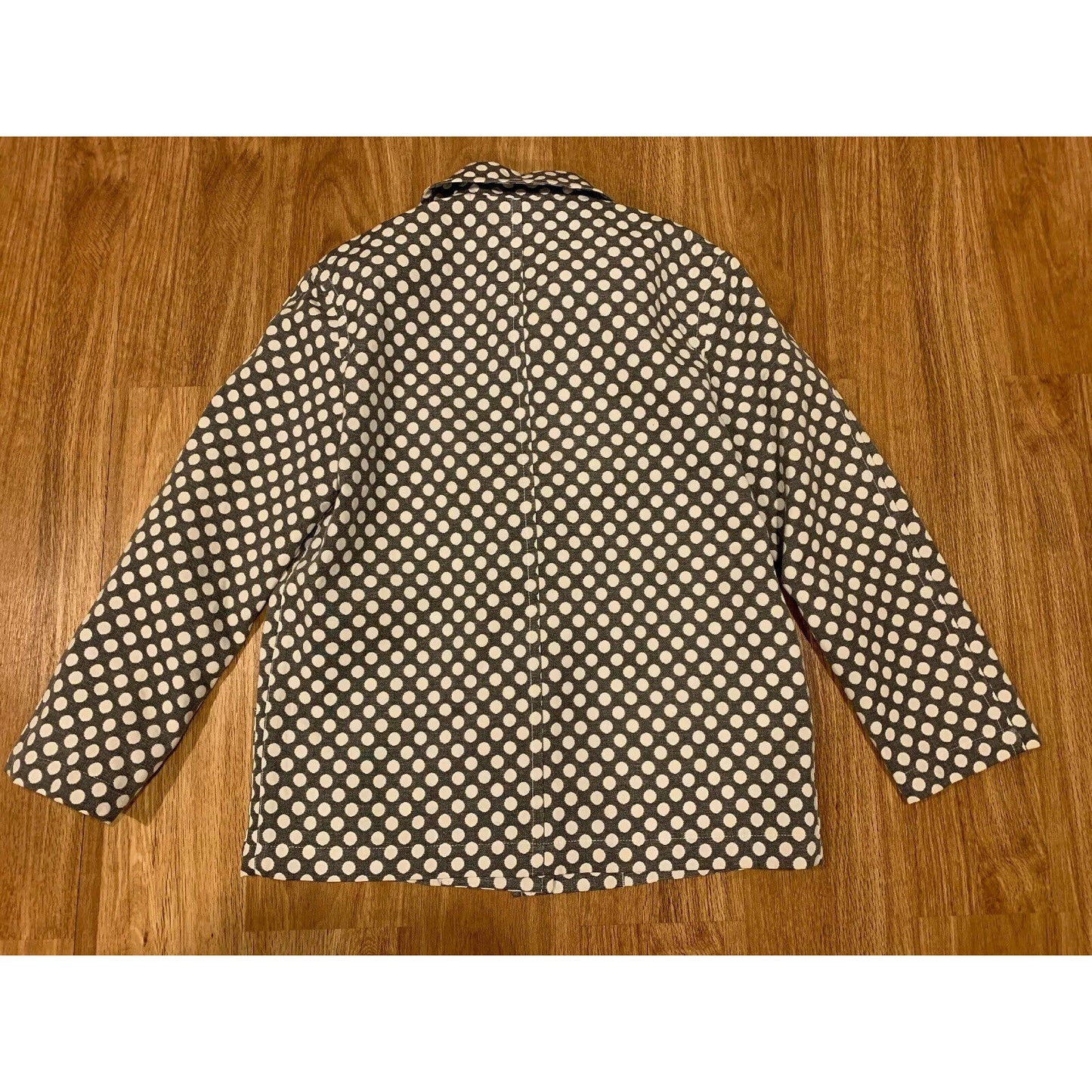 ICEBERG Italian Women's Blazer Jacket Size XS 40 Gray and White - NWOT