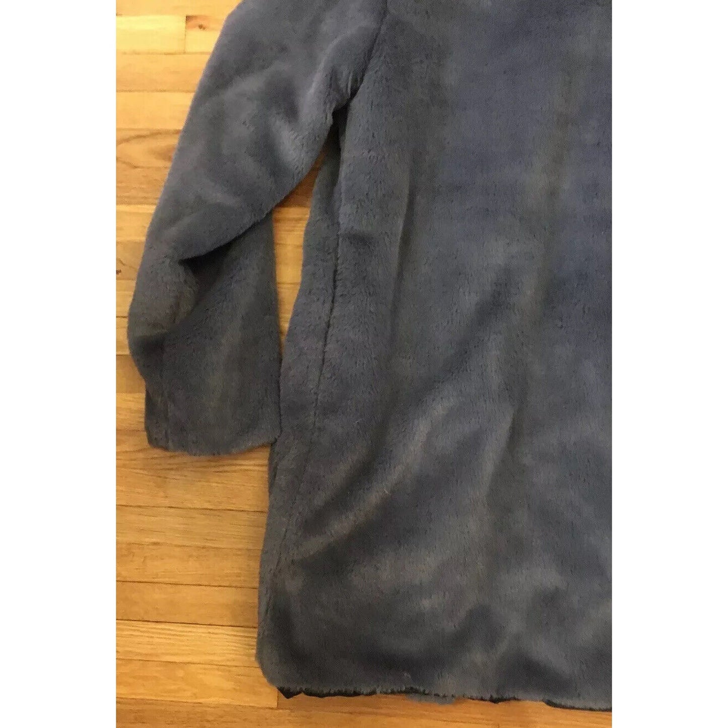 Women’s NWT Lanshifei Gray Outerwear Faux Fur Coat Size XL (Size 4 US)