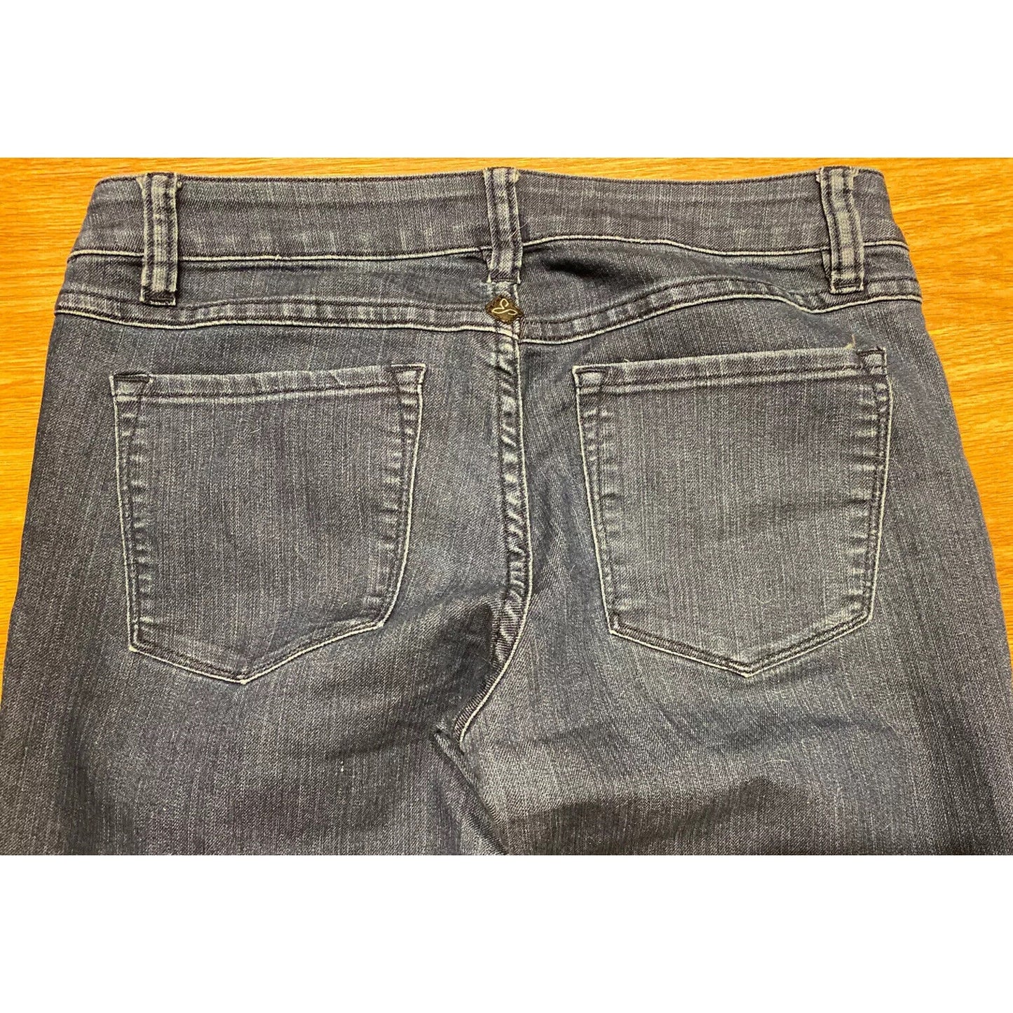 PrAna Women's Slim Skinny Jeans Medium Wash Size 2 / 26 Organic Cotton