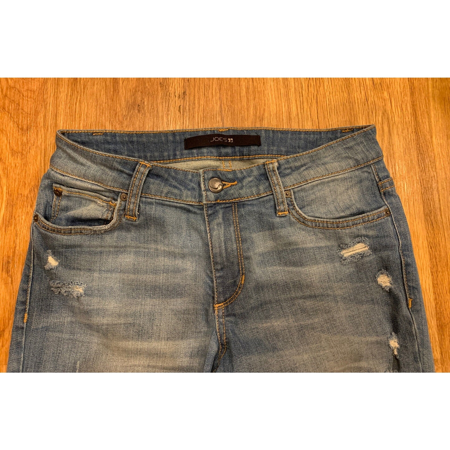 Joes Jeans Womens Jeans Size 26 Denim Ripped Mid Rise