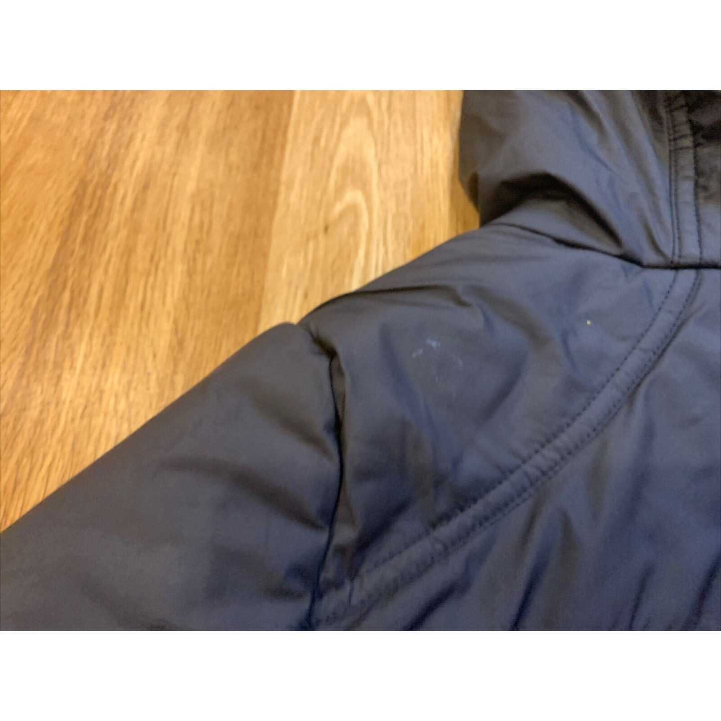 Ivivva Reversible Hooded Winter Jacket Blue Purple Pattern Size 14
