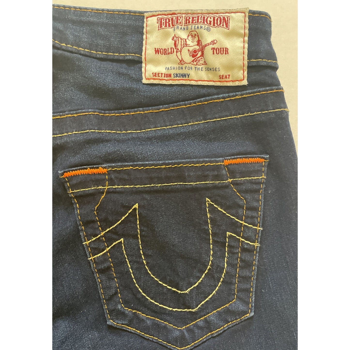 True Religion Women's Stella Skinny Fit Stretch Jeans in Dreamcatcher - NWOT