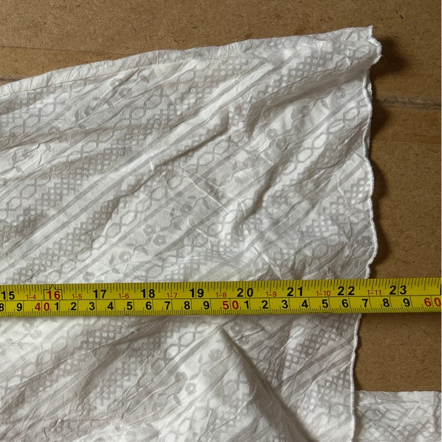 2YK Charlotte Russe White 100% Cotton Tank Top Size Large