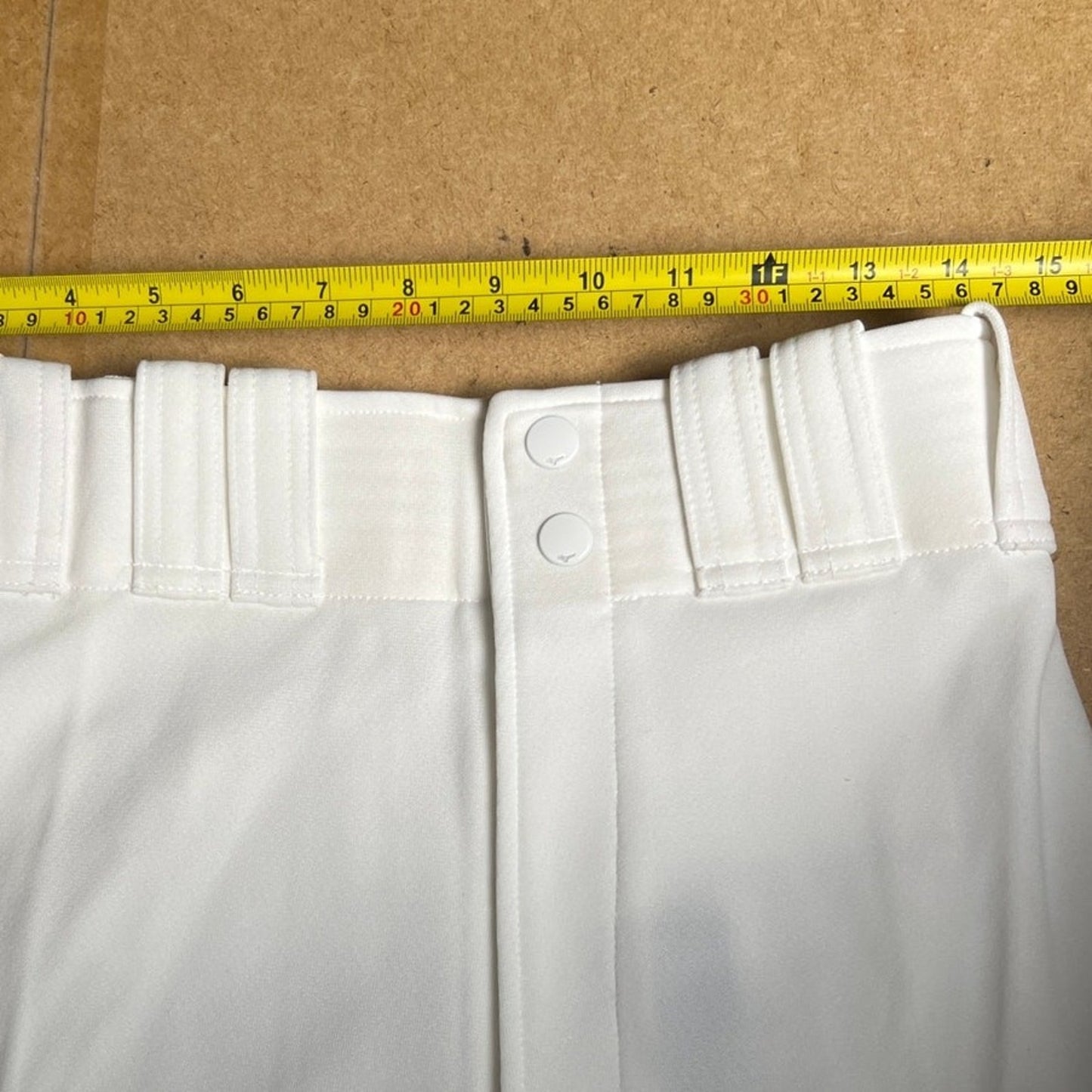 NWT Mizuno Adult BB White Pants S Baseball and Softball Bottoms