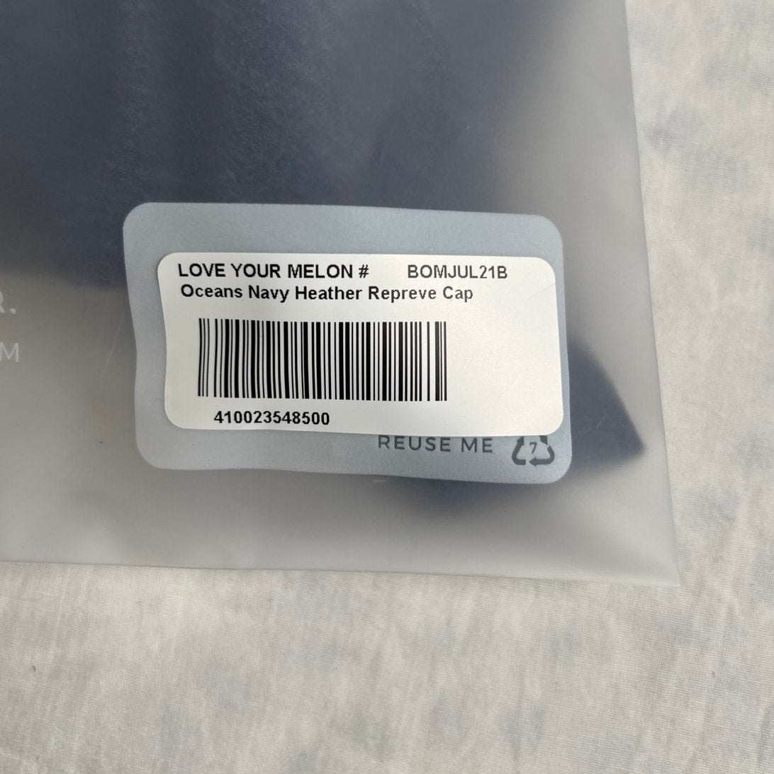 Love Your Melon Oceans Navy Heather Repreve Cap